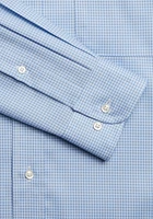 Jos. A. Bank Tailored Fit Check Spread Collar Print Dress Shirt