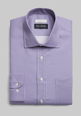 Jos. A. Bank Tailored Fit Houndstooth Print Dress Shirt Big & Tall