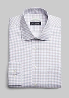 Jos. A. Bank Tailored Fit Double Check Print Dress Shirt CLEARANCE