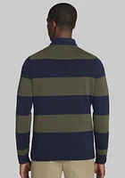 Jos. A. Bank Donegal Stripe Crew Neck Sweater - Big & Tall CLEARANCE