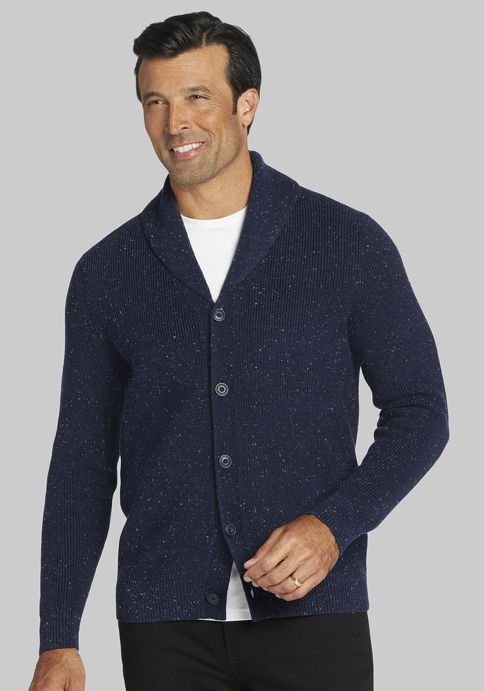 Jos. A. Bank Donegal Shawl Collar Cardigan - Big & Tall CLEARANCE