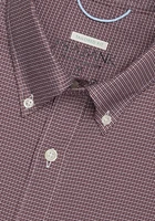 Traveler Collection Traditional Fit Button-Down Collar Mini Check Twill Sportshirt - Big & Tall CLEARANCE