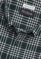 Jos. A Bank Lux Flannel Traditional Fit Long Sleeve Sportshirt