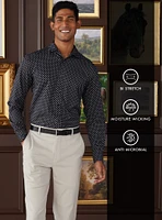 Traveler Tailored Fit 4-Way Stretch Dot Sportshirt Big & Tall CLEARANCE