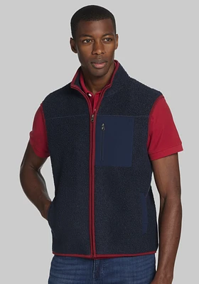 Jos. A. Bank Tailored Fit Faux Sherpa Vest CLEARANCE