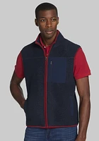Jos. A. Bank Tailored Fit Faux Sherpa Vest CLEARANCE