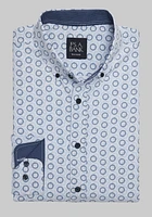 Traveler Collection Tailored Fit 4-Way Stretch Floating Circle Sportshirt - Big & Tall CLEARANCE