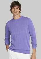 Jos. A. Bank Tailored Fit Drop Needle Crew Neck Sweater - Big & Tall CLEARANCE