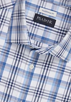 Jos. A. Bank Traditional Fit Comfort Stretch Check Short-Sleeve Sportshirt