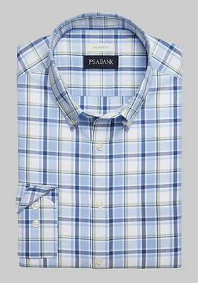 Jos. A. Bank Comfort Stretch Tailored Fit Long Sleeve Sportshirt - Big & Tall CLEARANCE