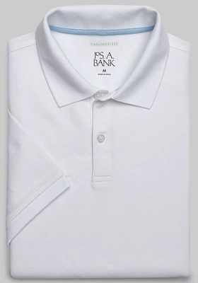 Jos. A. Bank Tailored Fit Comfort Stretch Pique Polo