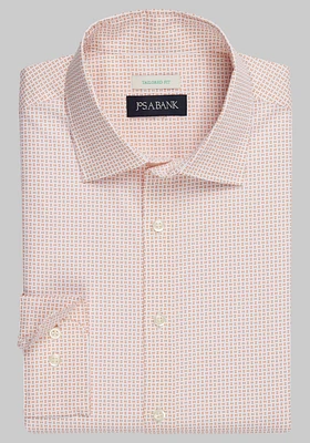 Jos. A. Bank Comfort Stretch Tailored Fit Dash Long Sleeve Sportshirt