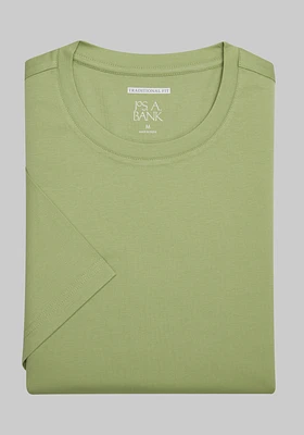 Jos. A. Bank Comfort Stretch Traditional Fit Interlock Crew Neck T-Shirt