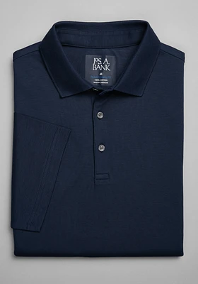 Jos. A. Bank Comfort Stretch Traditional Fit Interlock Polo