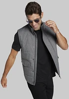 Jos. A. Bank Quilted Wool Look Vest - Big & Tall CLEARANCE