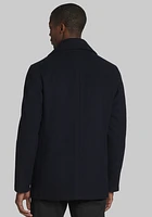 Jos. A. Bank Tailored Fit Melton Peacoat - Big & Tall CLEARANCE