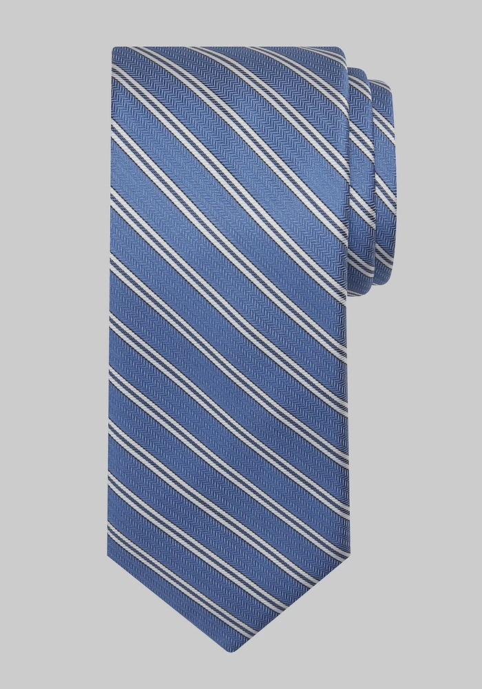 Jos. A. Bank Mini Chevron Stripe Tie - Long CLEARANCE