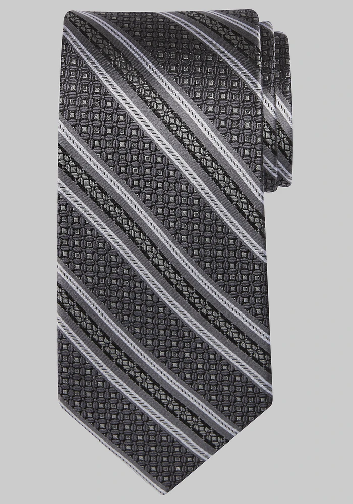 Reserve Collection Textured Stripe Tie