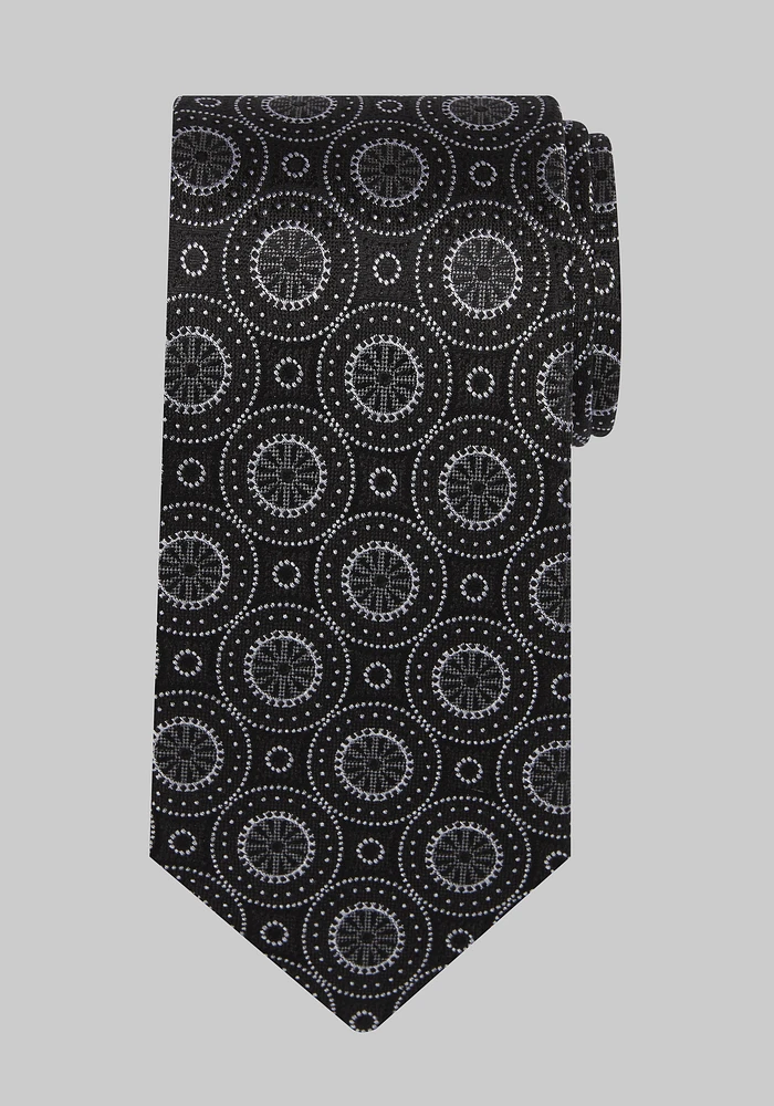 Reserve Collection Textured Medallion Tie