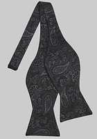 Jos. A. Bank Tonal Paisley Satin Self-Tie Bow Tie