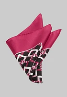 Jos. A. Bank Interlocked Diamond Silk Pocket Square