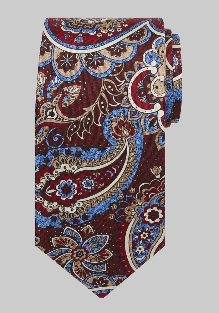 Jos. A Bank Floral Paisley Tie