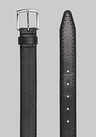 Johnston & Murphy Perforated Edge Leather Belt