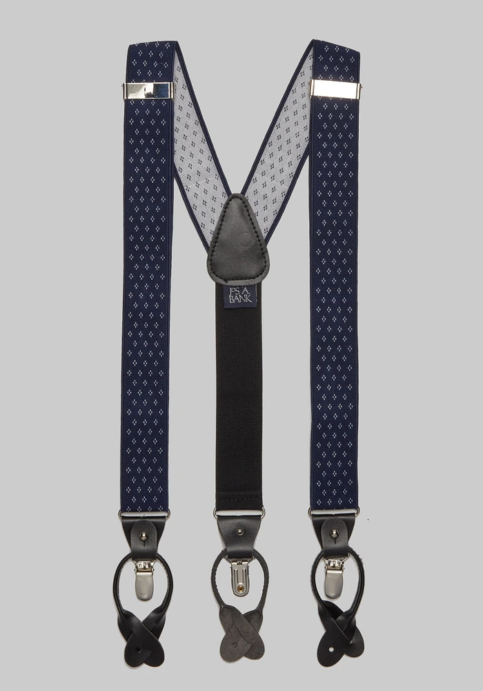 Jos. A. Bank Diamond Dot Convertible Suspenders