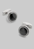 Jos. A. Bank Round Black Onyx Cufflinks