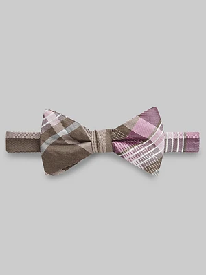 Jos. A. Bank Plaid Pre-Tied Bow Tie