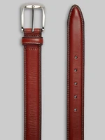 Jos. A. Bank Double Stitched Leather Belt