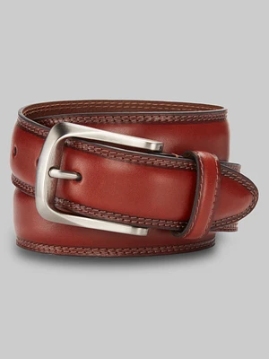 Jos. A. Bank Double Stitched Leather Belt