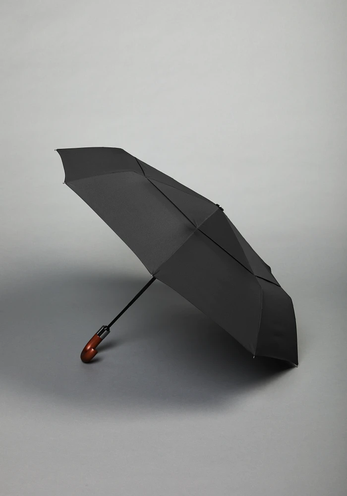 Jos. A. Bank Black Automatic Umbrella, 46-inch Arc