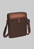 Jos. A. Bank Burnished Leather Crossbody Bag CLEARANCE