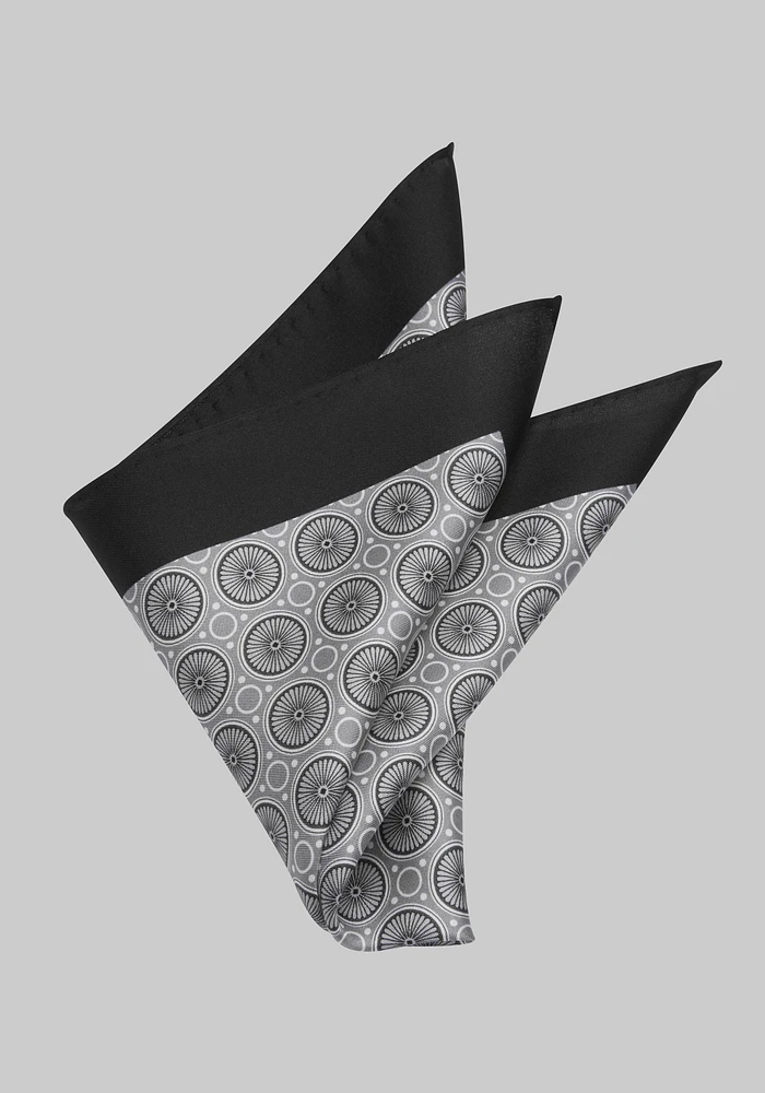 Jos. A. Bank Circle Geometric Pocket Square CLEARANCE