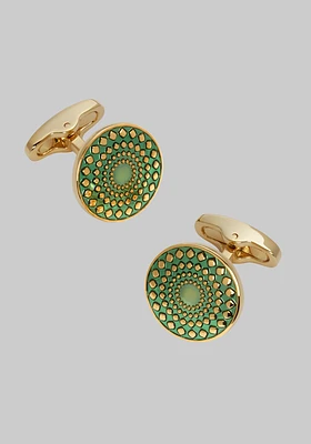 Jos. A. Bank Diamond Medallion Cufflinks