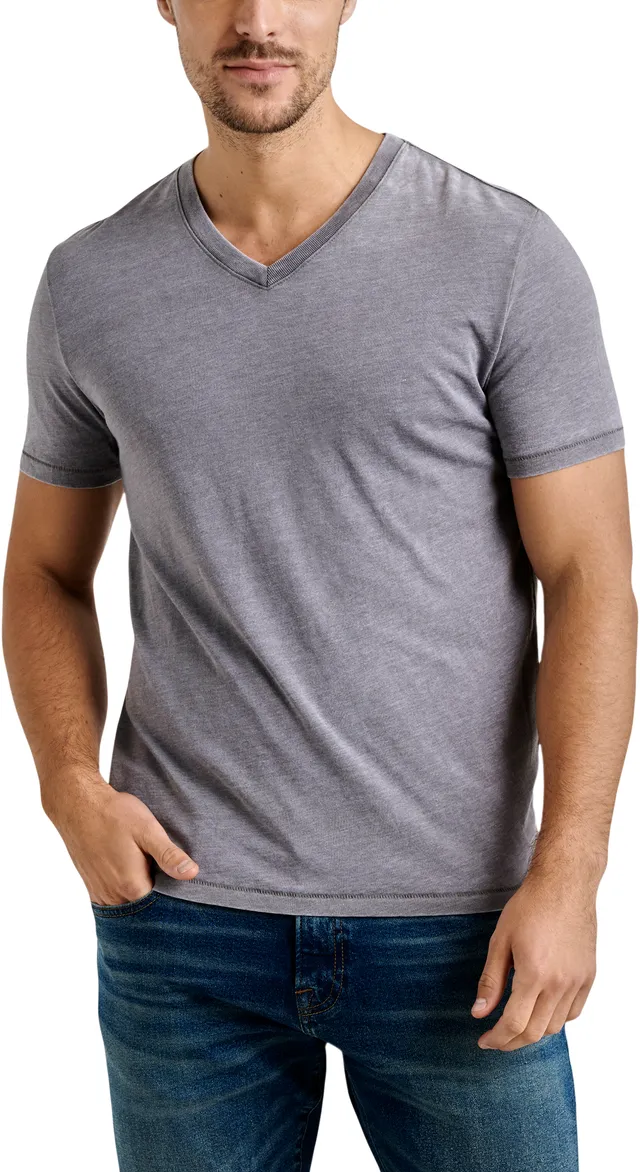 Lucky Brand Coyote Biker Burnout Short-Sleeve Graphic T-Shirt