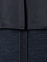 Slim Fit Knit Tic Pattern Sport Coat
