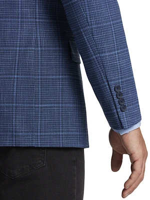 Executive Fit Large Plaid Sport Coat