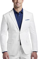 Slim Fit Linen Blend Suit Separates Jacket