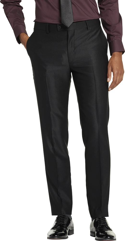 Modern Fit Shiny Suit Separates Pants