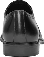 Cosmio Cap Toe Medallion Slip On Oxfords