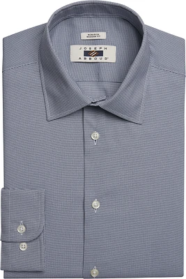 Modern Fit Performance 4-Way Stretch Mini Grid Dress Shirt