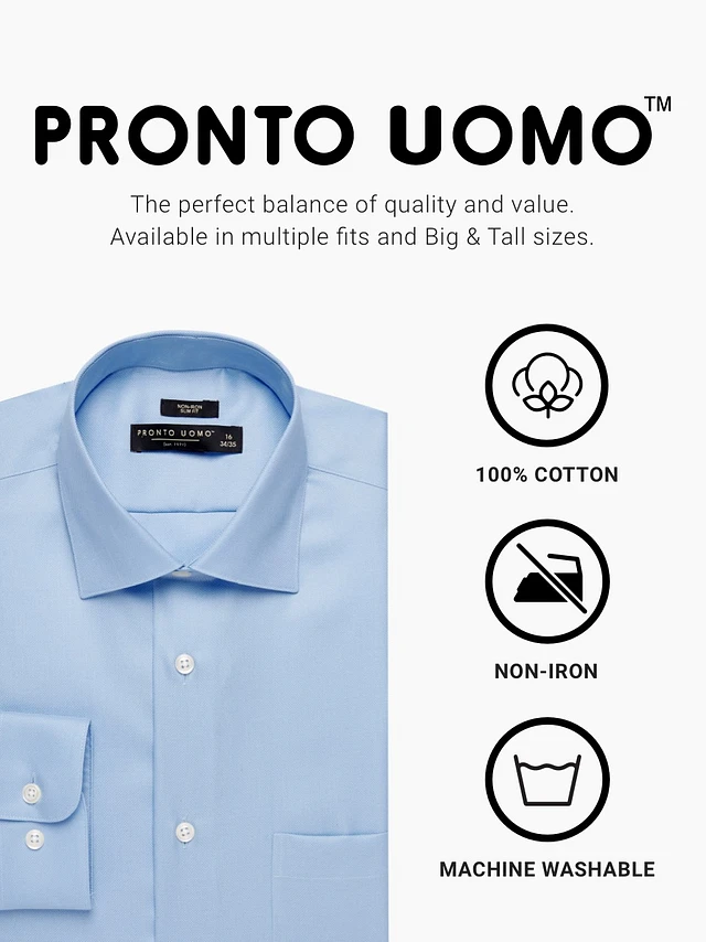 Pronto Uomo Slim Fit Queens Oxford Dress Shirt at Vancouver Mall in  Vancouver, WA