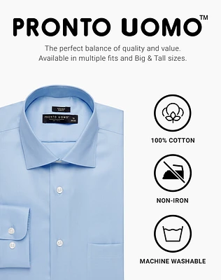 Queens Oxford Classic Fit Dress Shirt