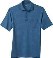 Modern Fit Geo Jacquard Polo