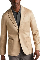 Modern Fit Notch Lapel Ultra Suede Sport Coat