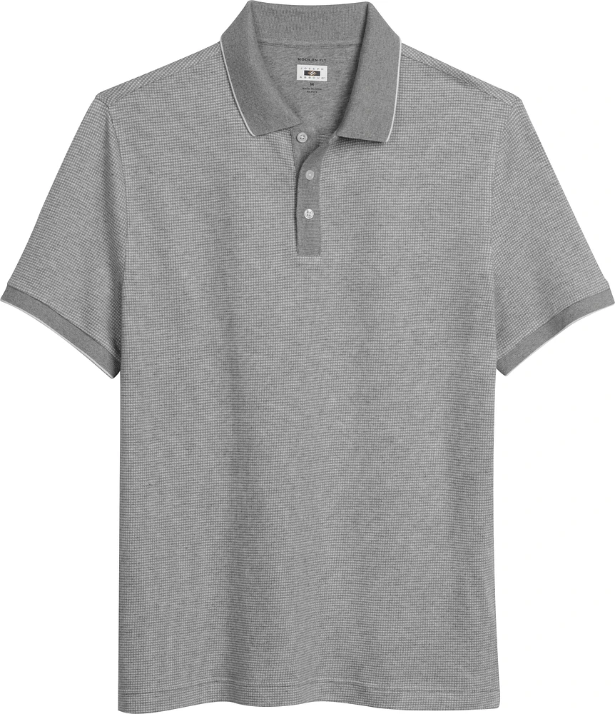 Modern Fit Jacquard Polo