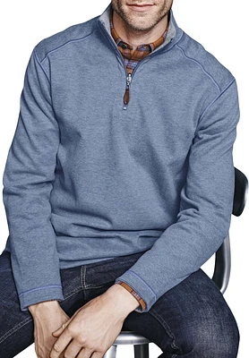 Modern Fit 1/4-Zip Reversible Sweater