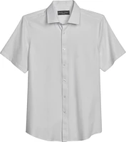 Slim Fit Luxe Mini Basketweave Sport Shirt